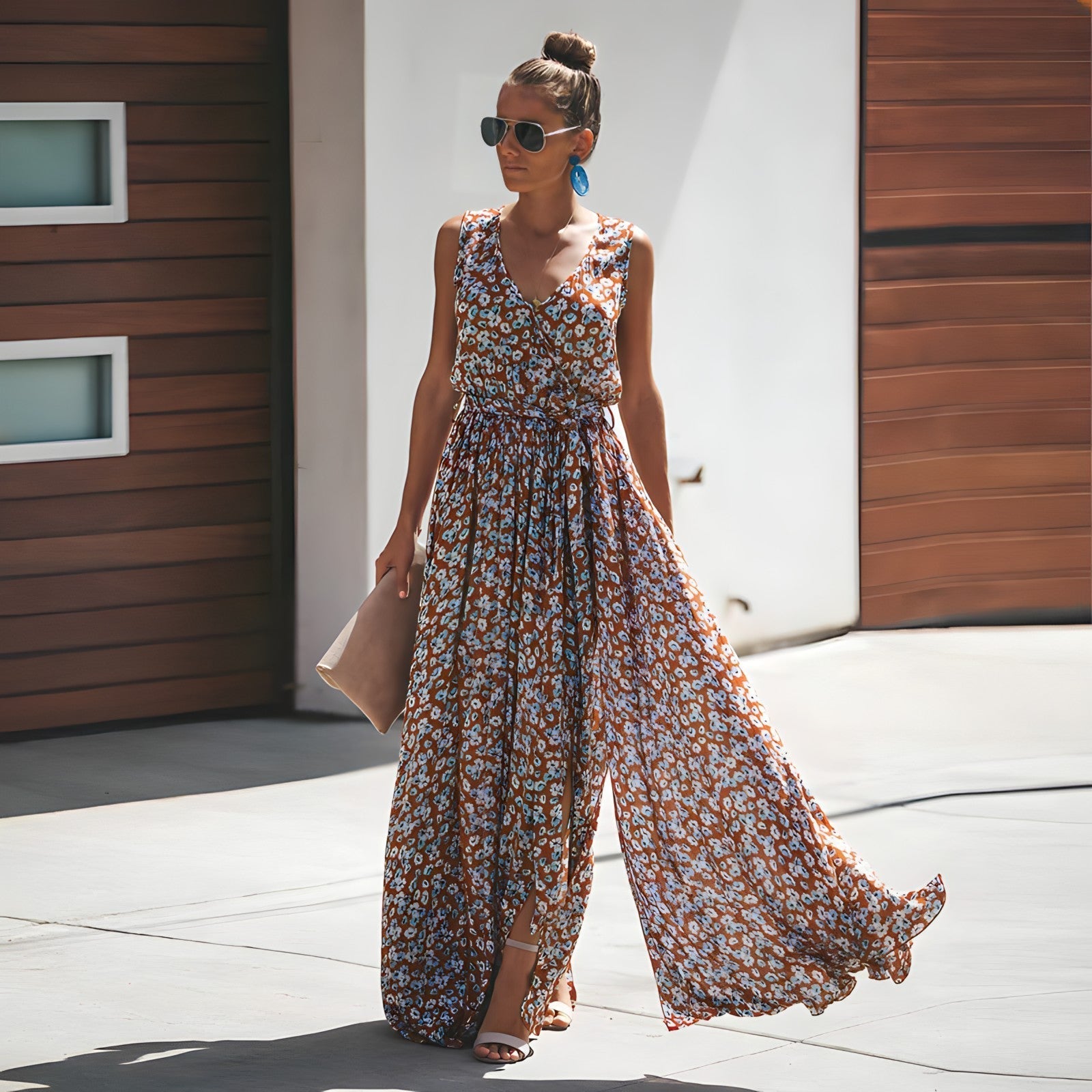 Lara - Bohemian Chic Maxi Dress - Perfect for Stylish, Free-Spirited Women