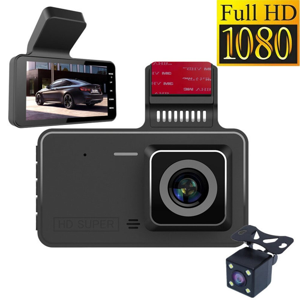 VisionSafe - Dual-Lens HD Dashcam - Enhanced Safety with 24-Hour Parking Surveillance
