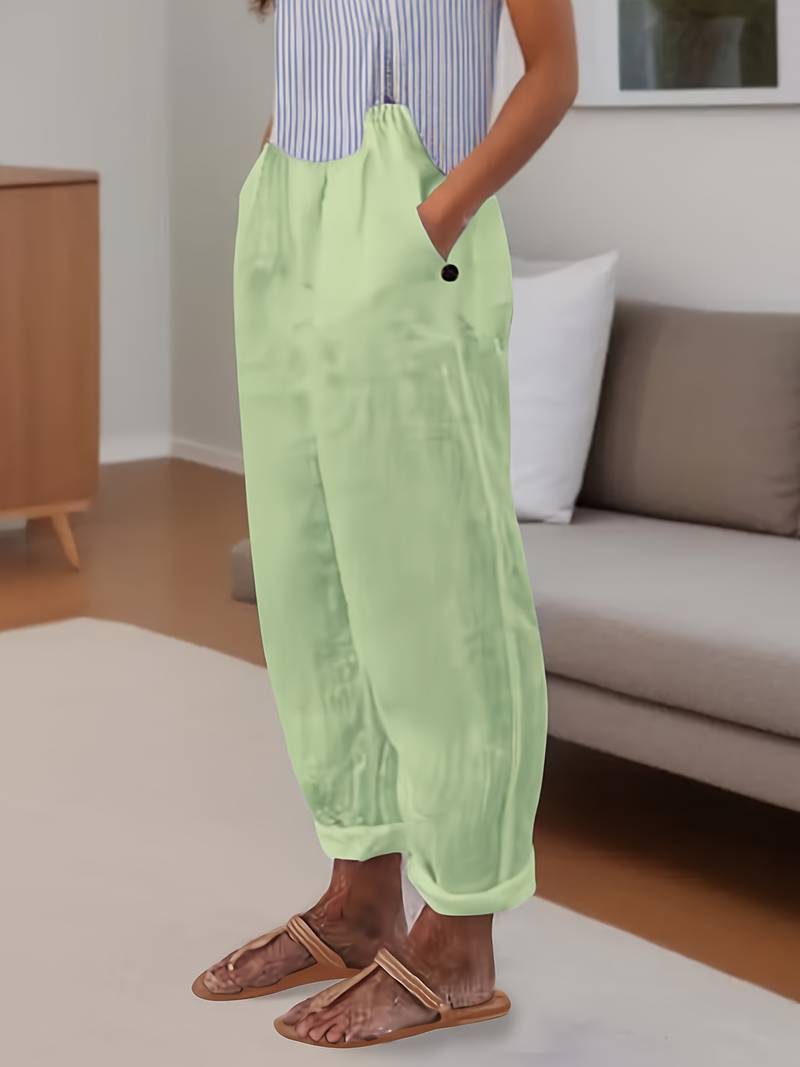 Amelia - Lightweight Summer Trousers for Women - Comfortable and Stylish for Warm Days