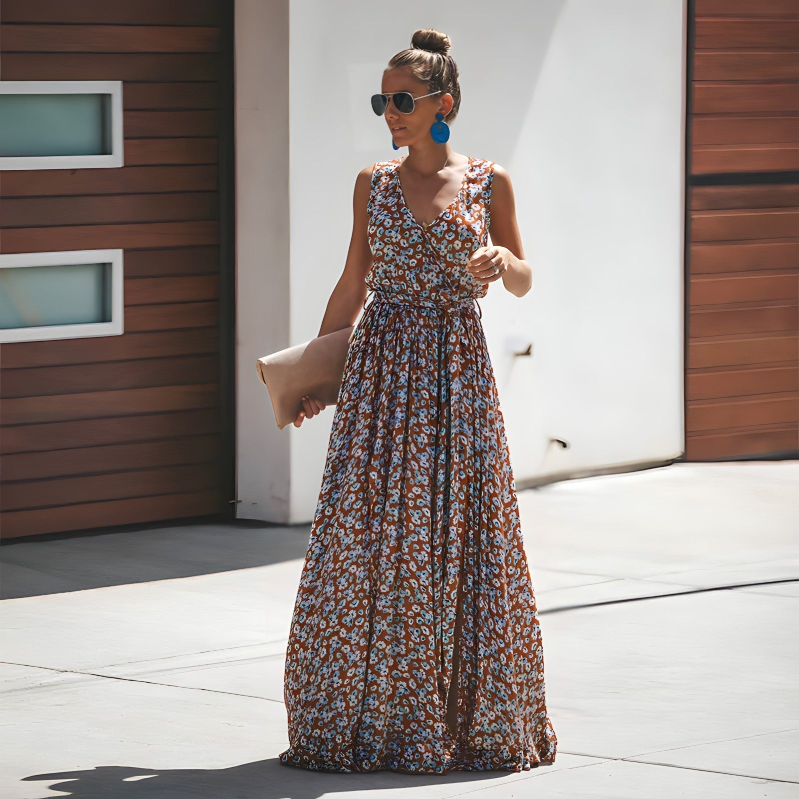 Lara - Bohemian Chic Maxi Dress - Perfect for Stylish, Free-Spirited Women