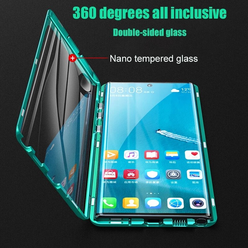 ShieldTech - Magnetic Phone Case – Double-Sided Protection for Samsung - Stylish and Secure