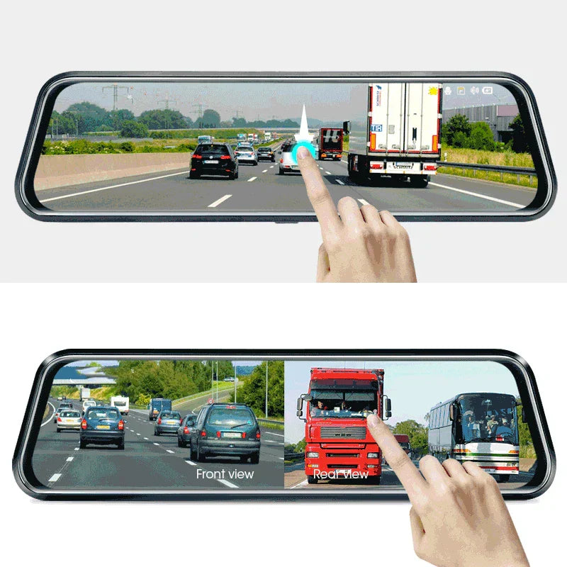 MirrorPro - 4K Car Mirror Dash Camera with Integrated CarPlay - Enhance Your Driving Experience
