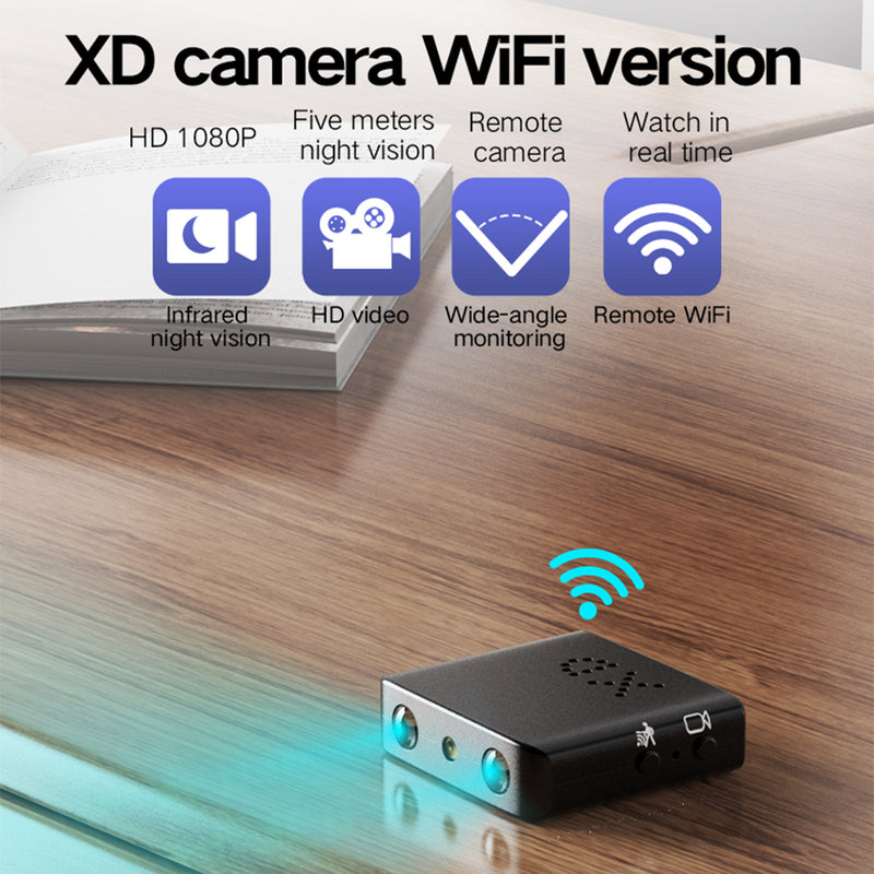 SpyEye - Compact Wireless Spy Camera - HD Video, WiFi Connection for Seamless Monitoring