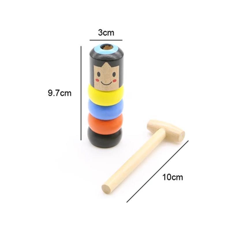 PosePlay - Bendable Acrobat Toy - DIY Wooden Fun for Kids and Creative Decoration