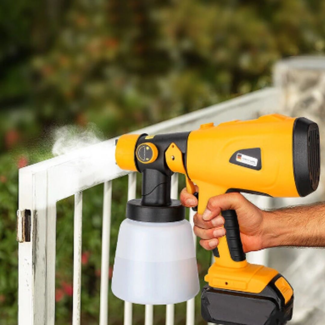 SprayMaster - Cordless Paint Sprayer - Battery-Powered for Easy and Efficient Application