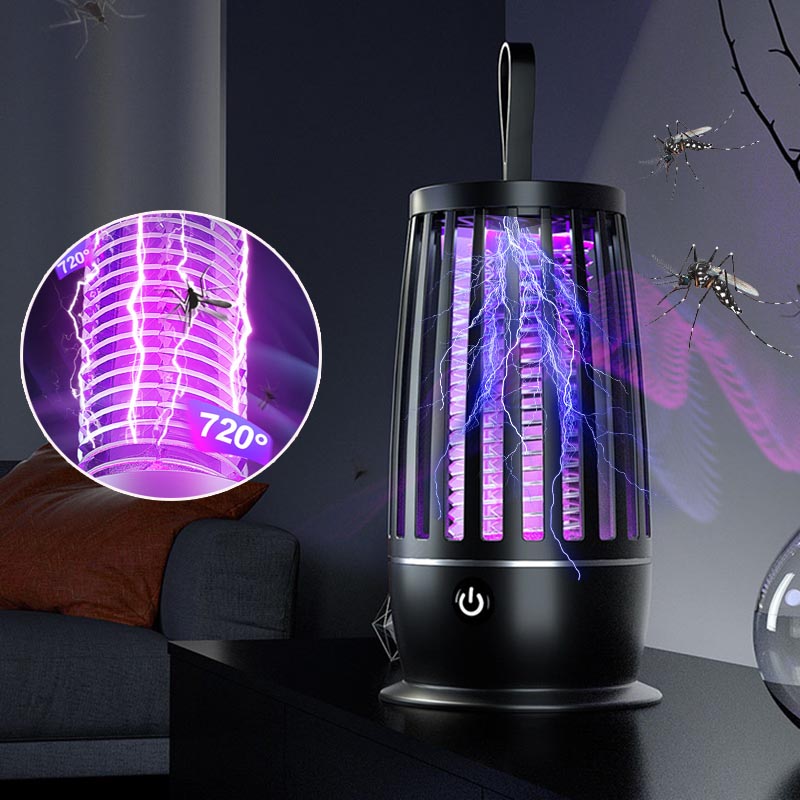 BugBuster - Rechargeable UV Light Insect Zapper - Say Goodbye to Bugs Indoors and Outdoors