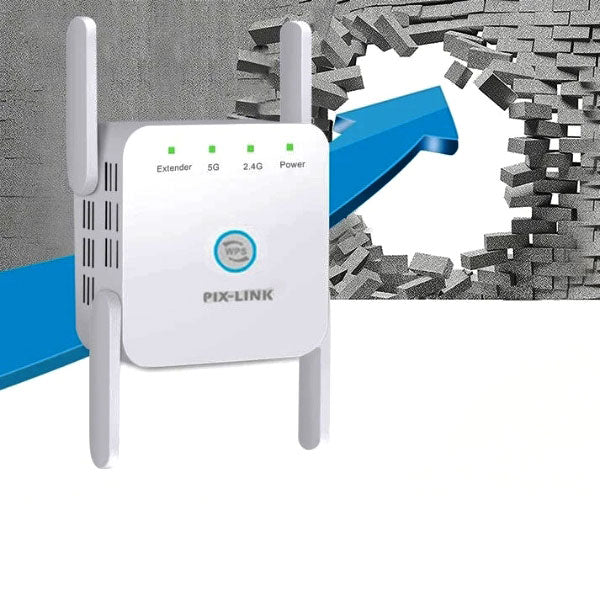 WiFiWave - High-Speed WiFi Booster - 1200Mbps for Complete Signal Coverage