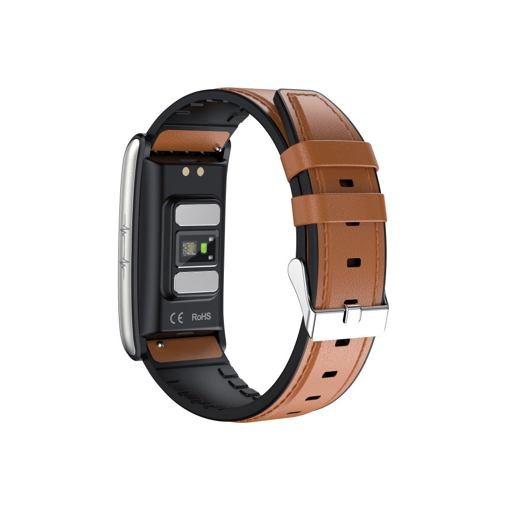 HealthGuard - Advanced Health Bracelet - 3-Channel ECG, Blood Sugar & Oxygen Monitoring for Complete Wellness