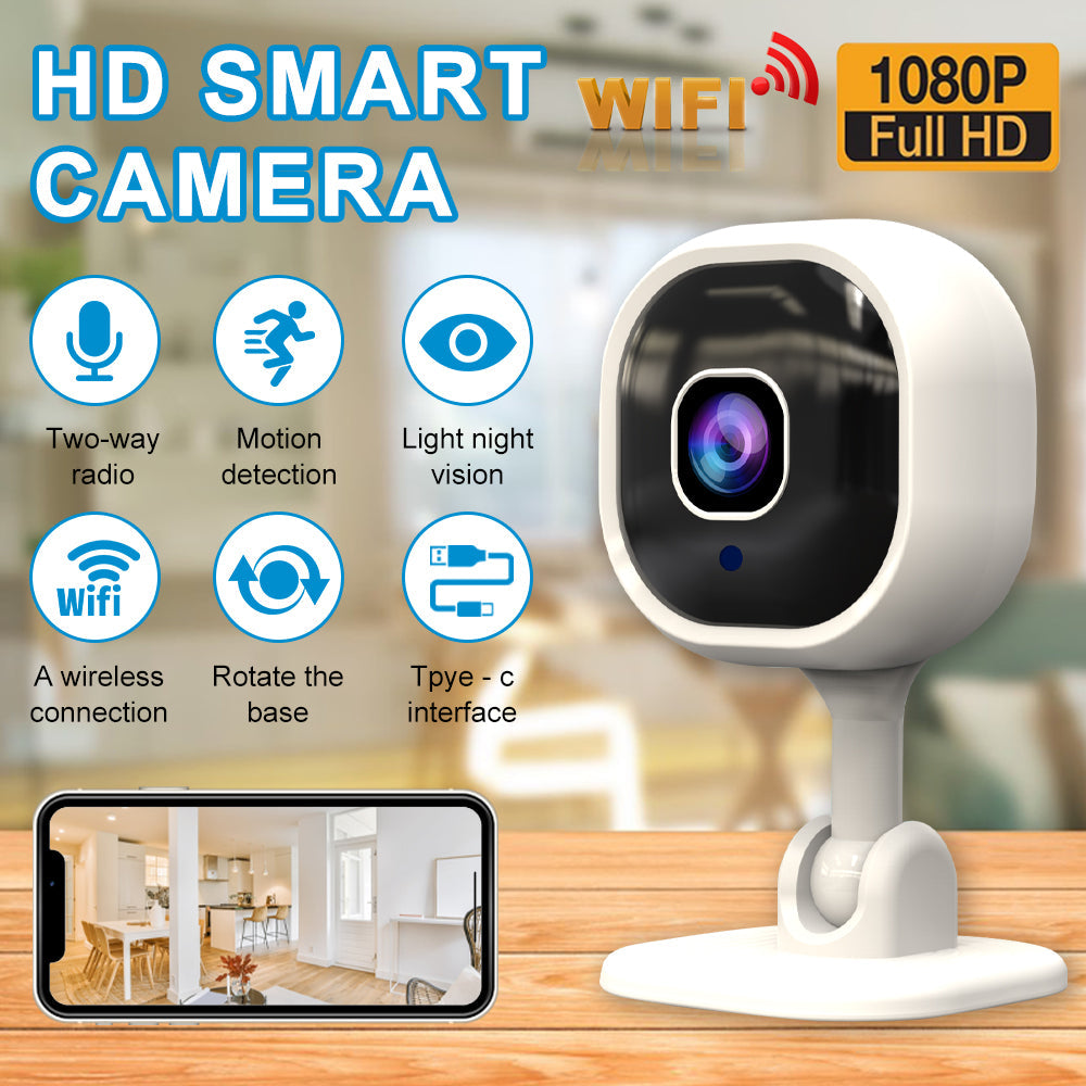 SecureView - Smart Wireless HD Security Camera - High Definition, Night Vision, Motion Detection