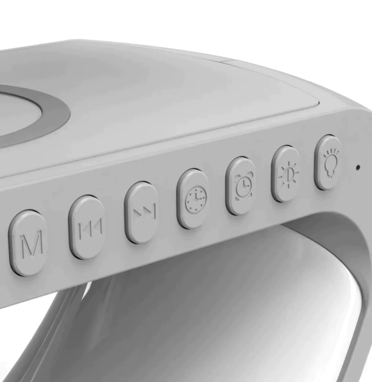 GlowWave - Smart LED Lamp with Bluetooth Speaker - Stylish Ambience and Sound in One
