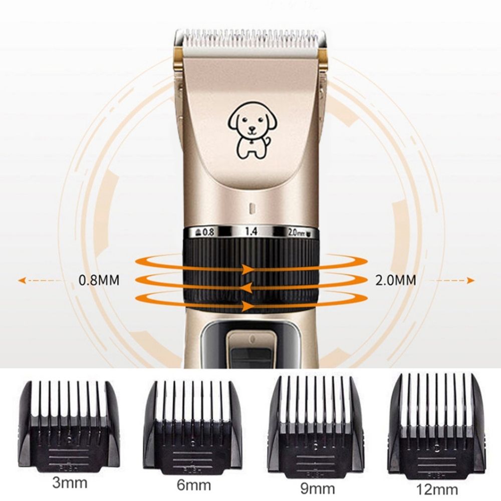 WhisperTrim Pro - Quiet Ultrasonic Pet Grooming Tool - Stress-Free Grooming for Sensitive Pets