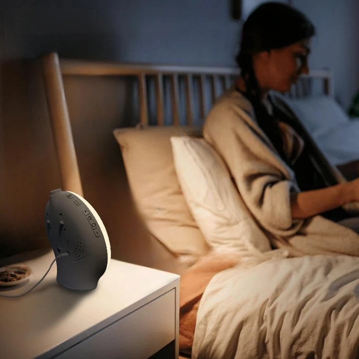 WakeWell - Sunrise Alarm Clock - Gentle Wake-Up Light for Energized Mornings