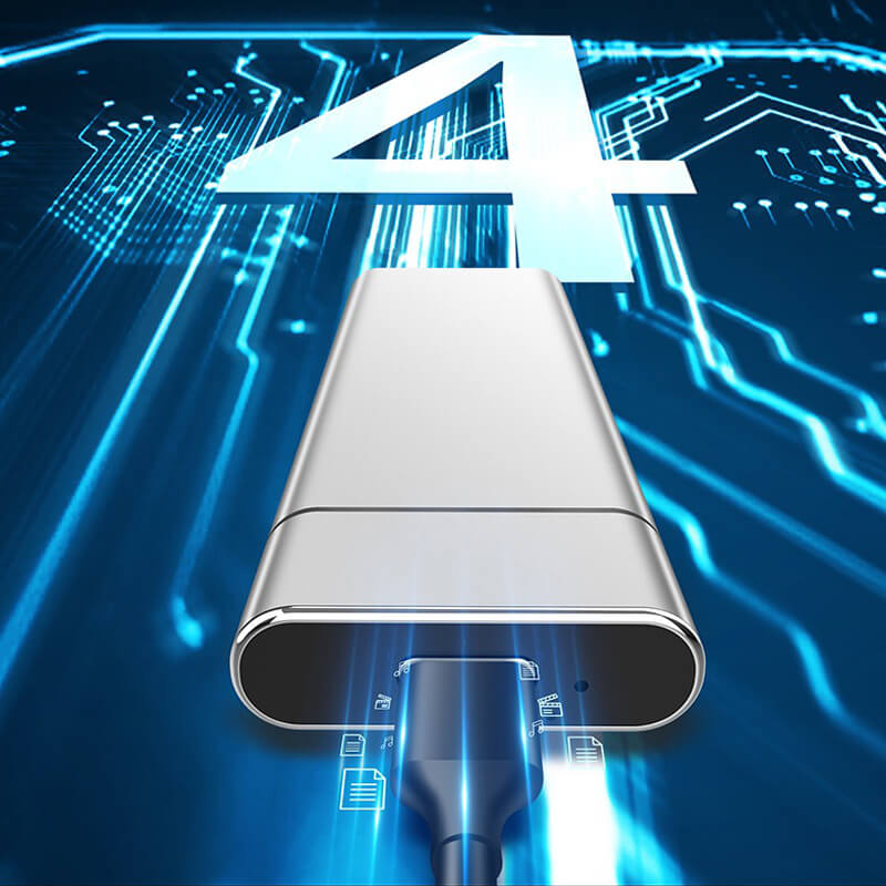 DataVault - Compact Portable Hard Drive - Secure & Convenient Data Access