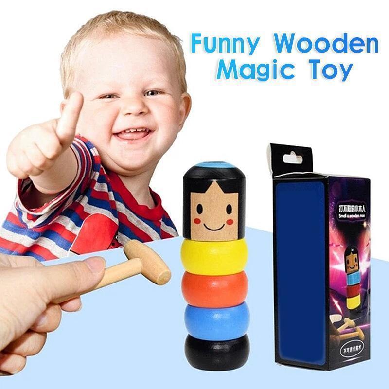 PosePlay - Bendable Acrobat Toy - DIY Wooden Fun for Kids and Creative Decoration