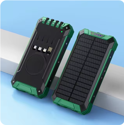 SunCharge - Portable Waterproof Solar Charger - Reliable Power Anywhere, Anytime