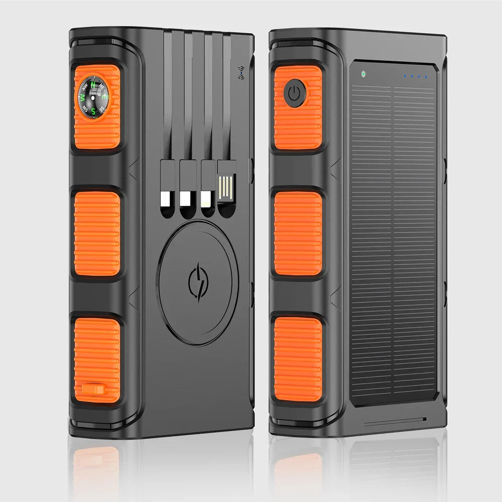 SunCharge - Portable Waterproof Solar Charger - Reliable Power Anywhere, Anytime