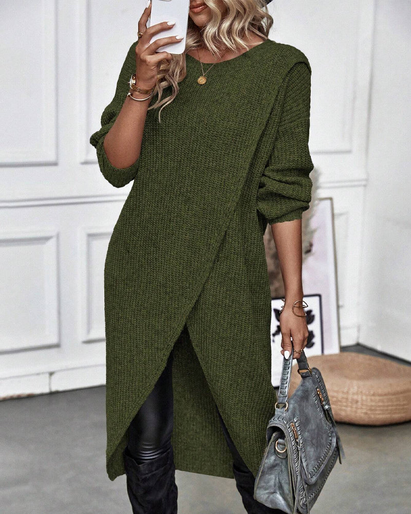 Anna - Elegant V-Neck Dress - Perfect for Special Occasions