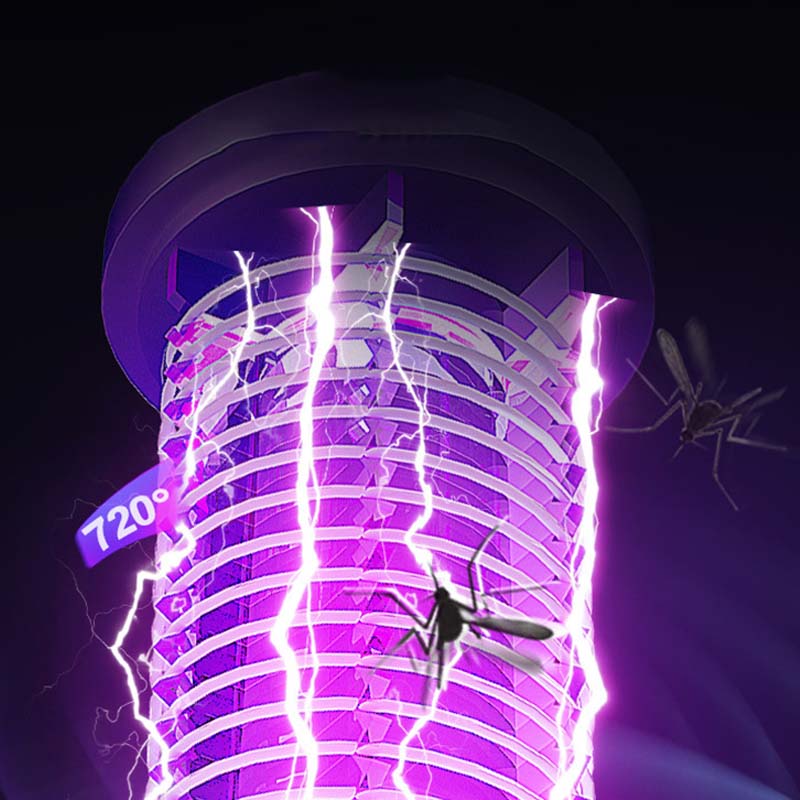 BugBuster - Rechargeable UV Light Insect Zapper - Say Goodbye to Bugs Indoors and Outdoors