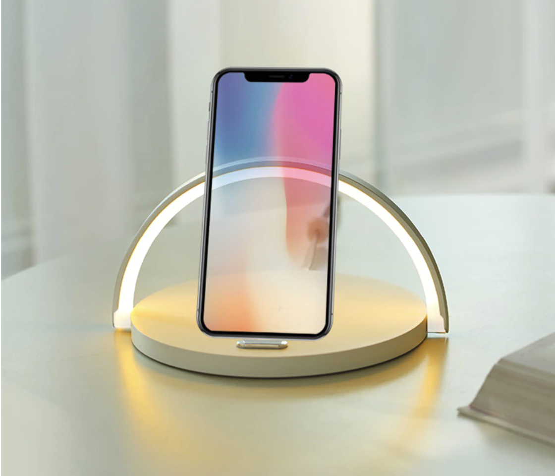 LumiCharge - Wireless Charging Mood Light - Bowlight Night Light for Any Space