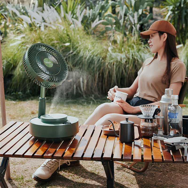 ChillWind - Rechargeable Foldable Table Fan - CoolBreeze with Telescopic Design