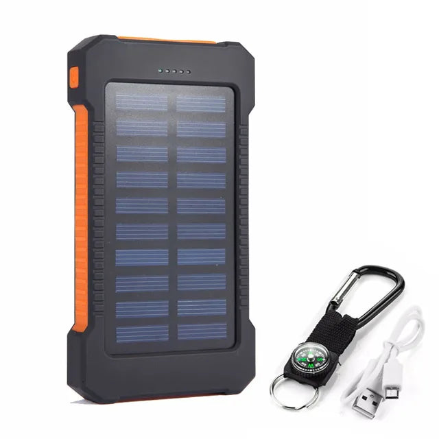 SunCharge - Portable Waterproof Solar Charger - Reliable Power Anywhere, Anytime
