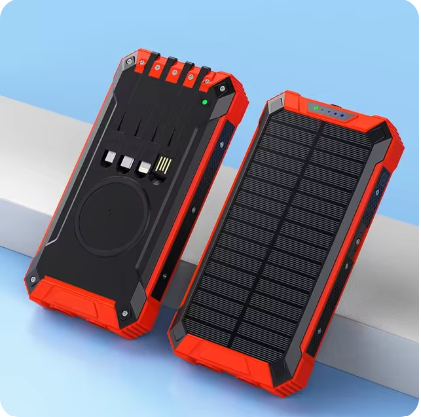 SunCharge - Portable Waterproof Solar Charger - Reliable Power Anywhere, Anytime