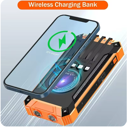 SunCharge - Portable Waterproof Solar Charger - Reliable Power Anywhere, Anytime