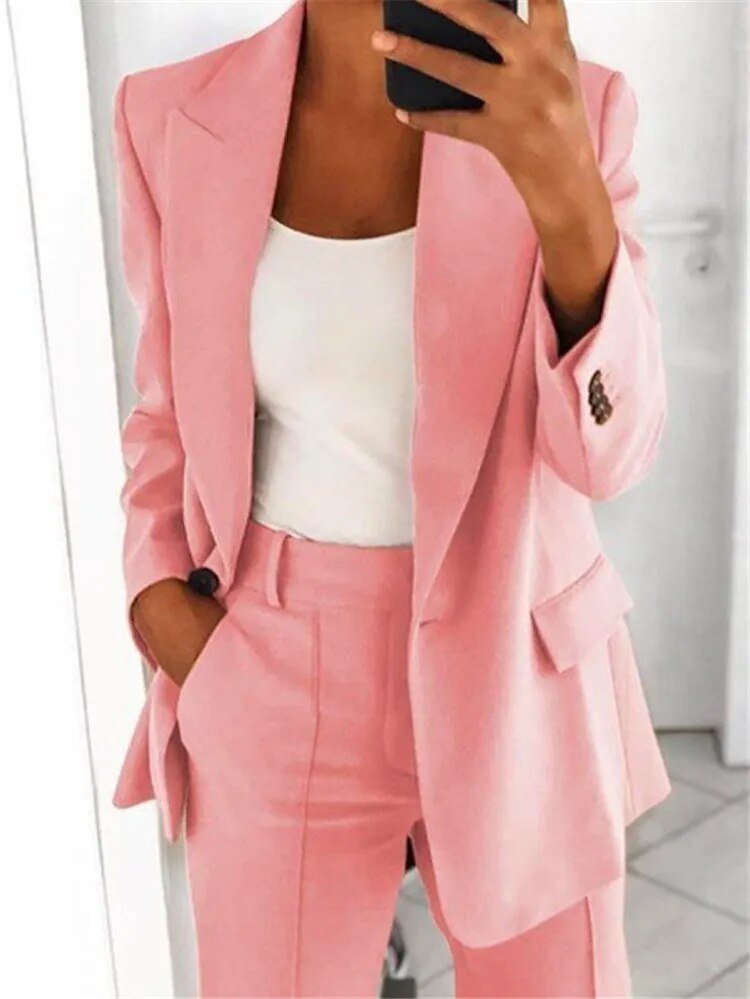 Chloe - Elegant Women’s 2-Piece Suit - Style, Comfort, and Sophistication