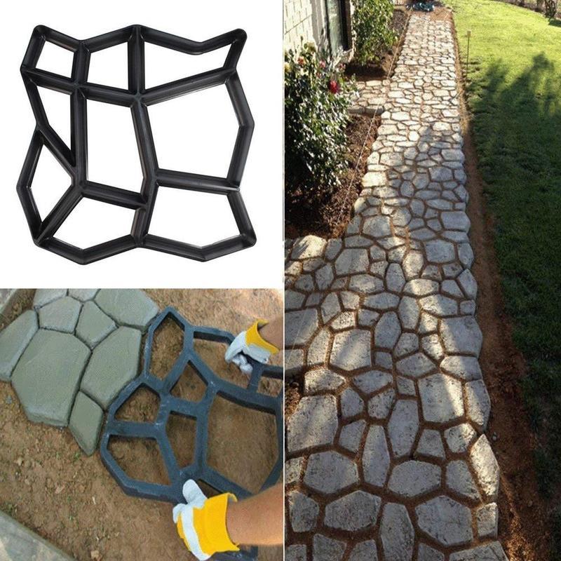 GardenPaver - DIY Garden Pathway Mold - Create Custom Stone-Look Paths with Ease