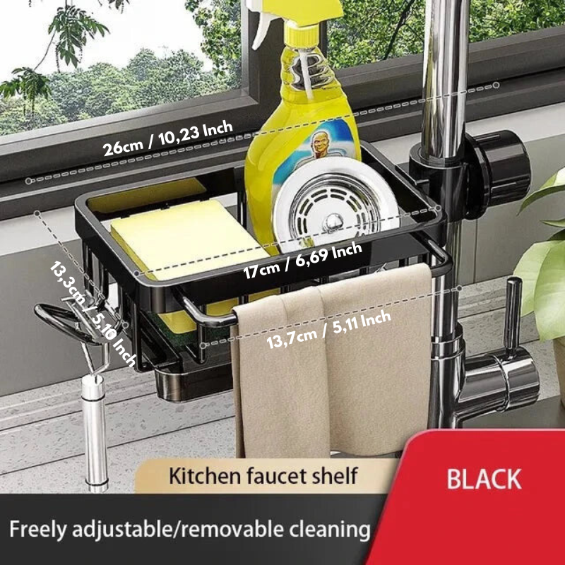 SinkTidy™ Aluminum Sink Organizer