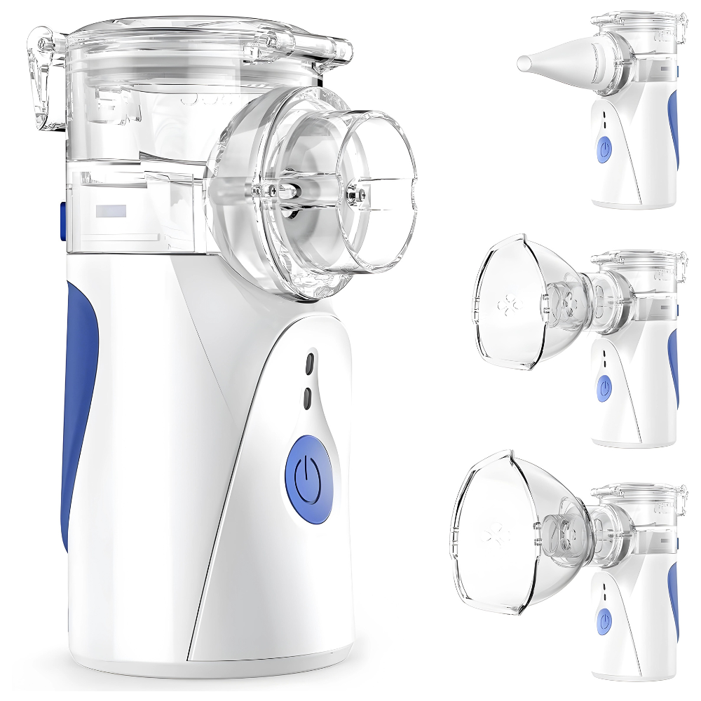 NebulaCare - Portable Mesh Nebulizer - Silent, Compact Inhaler for Convenient Relief