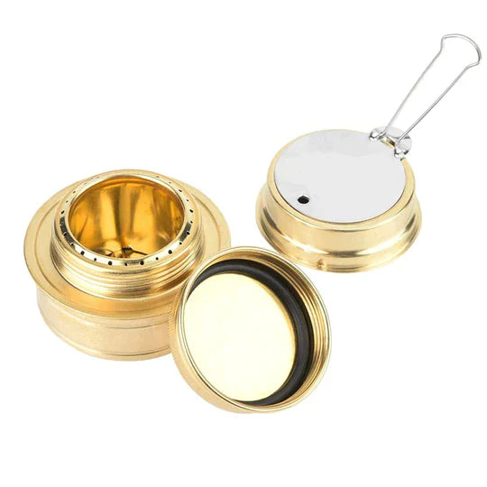 CampFlame - Lightweight Portable Alcohol Stove - Ideal for Camping and Outdoor Cooking