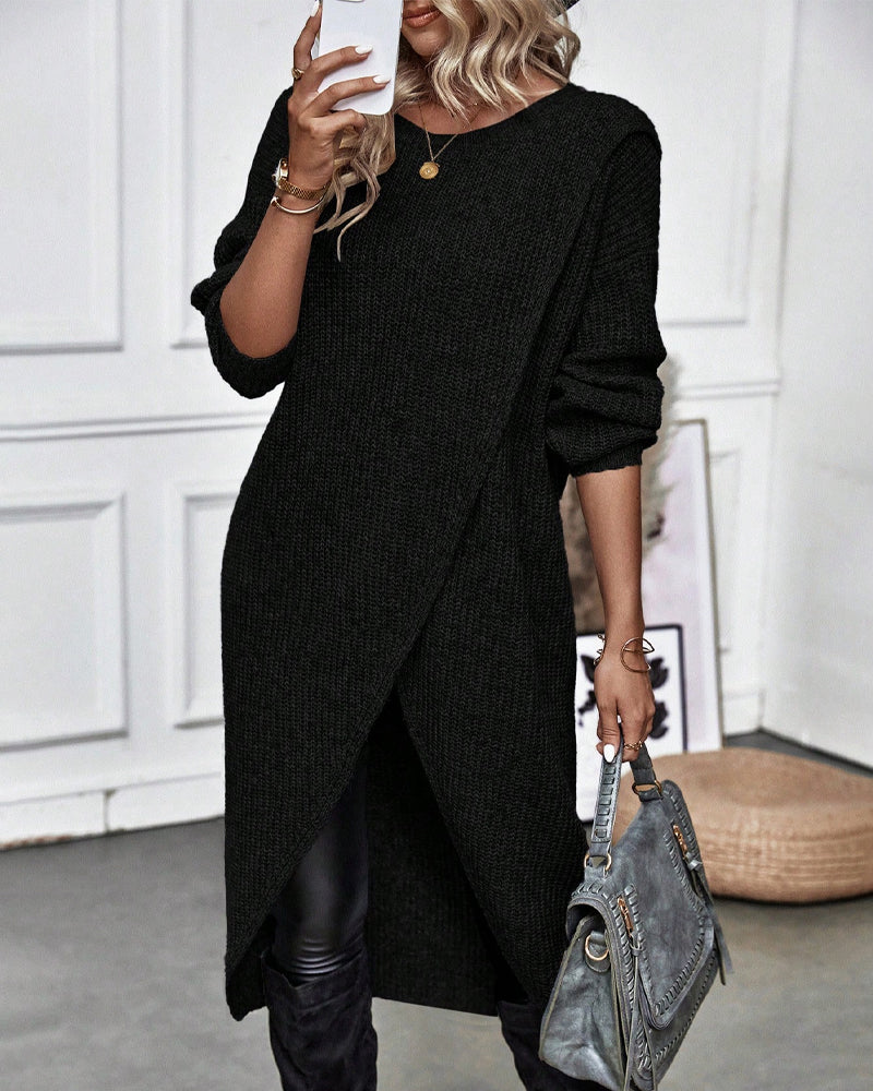 Anna - Elegant V-Neck Dress - Perfect for Special Occasions