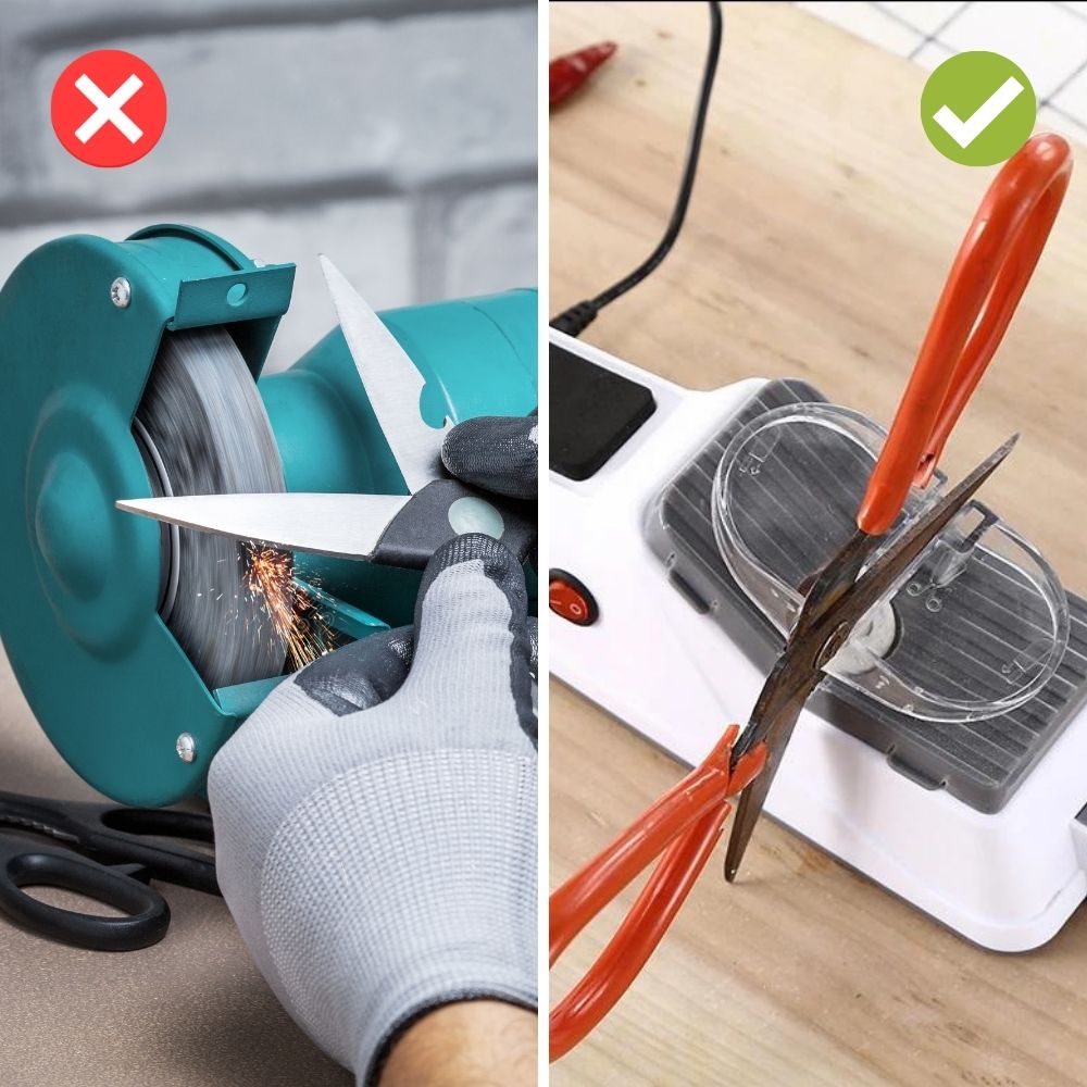 SharpEase - Professional Knife Sharpener - Sharpens Dull Blades Quickly for Safe, Smooth Cutting