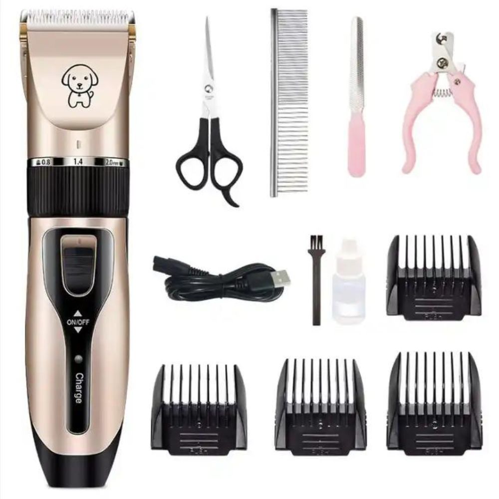 WhisperTrim Pro - Quiet Ultrasonic Pet Grooming Tool - Stress-Free Grooming for Sensitive Pets