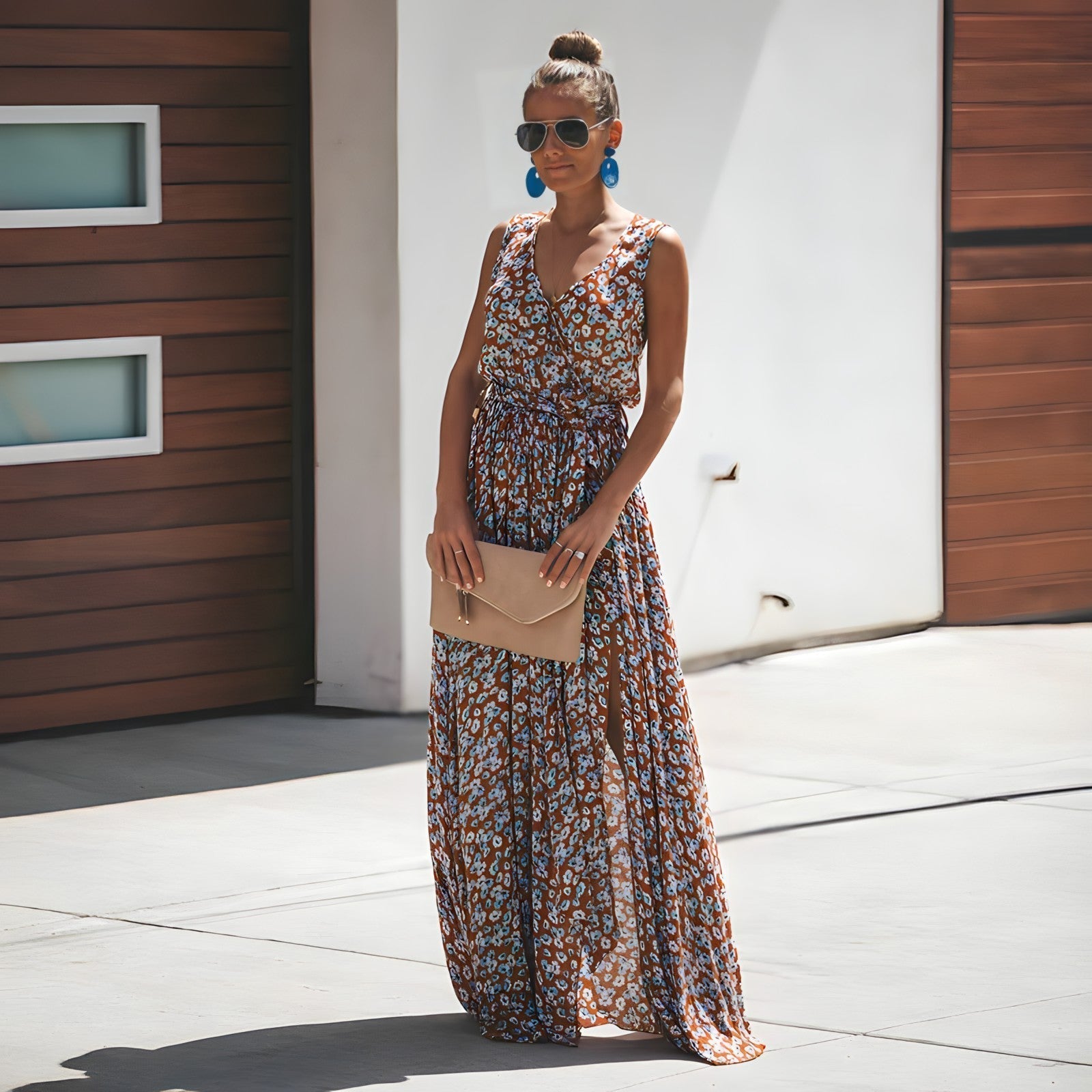 Lara - Bohemian Chic Maxi Dress - Perfect for Stylish, Free-Spirited Women