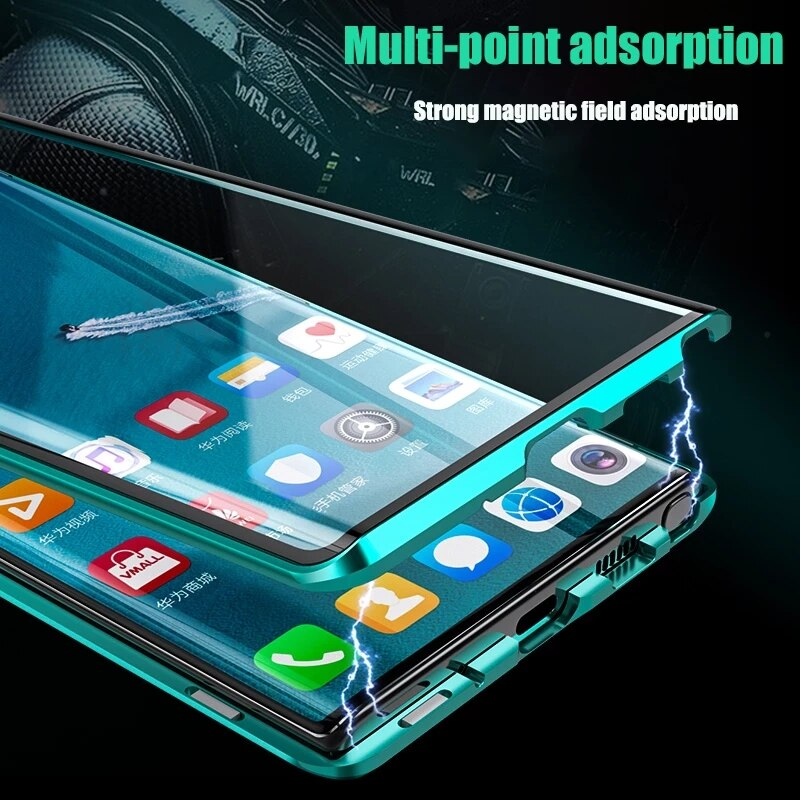 ShieldTech - Magnetic Phone Case – Double-Sided Protection for Samsung - Stylish and Secure
