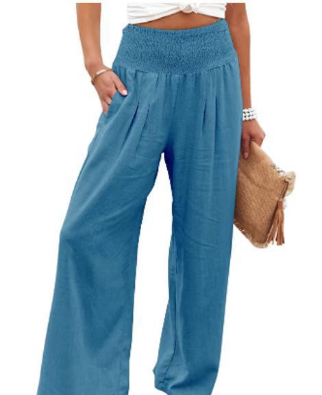Julie - Comfortable Cotton-Linen Pants - Perfect for All-Day Wear