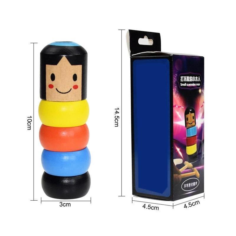 PosePlay - Bendable Acrobat Toy - DIY Wooden Fun for Kids and Creative Decoration