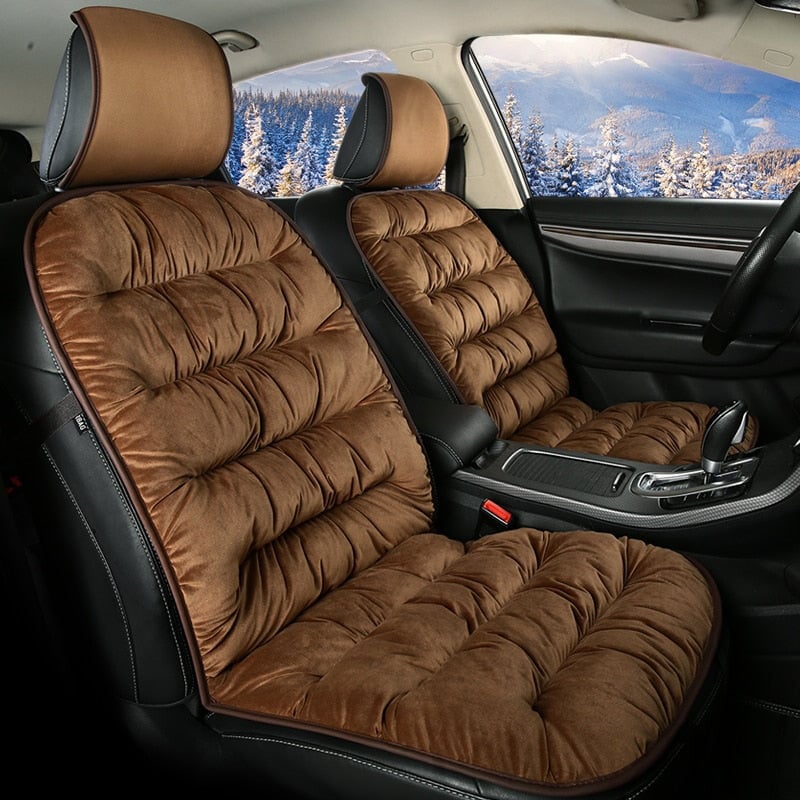 PlushDrive - Super Soft Car Seat Cushion - Upgrade Comfort for Long Drives