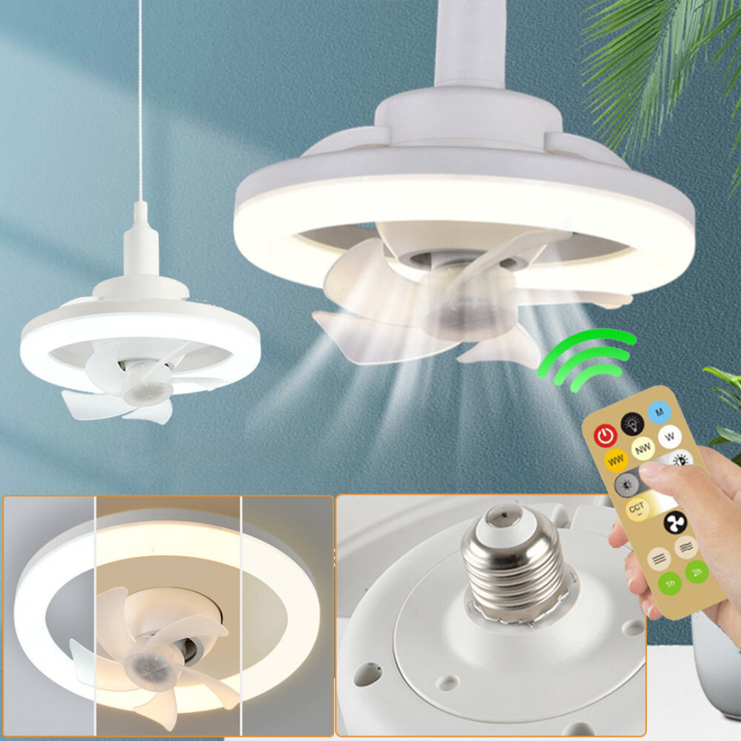 CoolGlow - Ceiling Fan with Light - Multifunctional Design for Ultimate Comfort