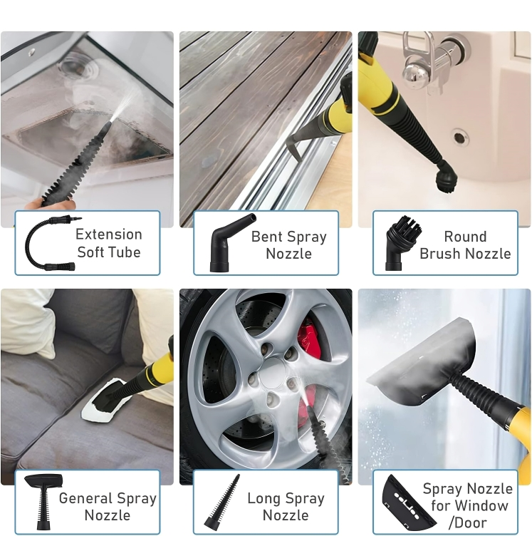 SteamBlast - High-Pressure Portable Steam Cleaner - Ultimate Solution for Deep Cleaning and Disinfection
