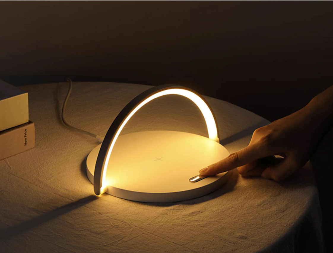 LumiCharge - Wireless Charging Mood Light - Bowlight Night Light for Any Space