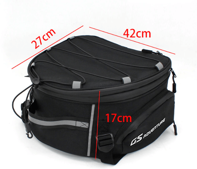 MotoStorage - Motorcycle Gear Bag - Helmet Storage with Multi-Compartment Design