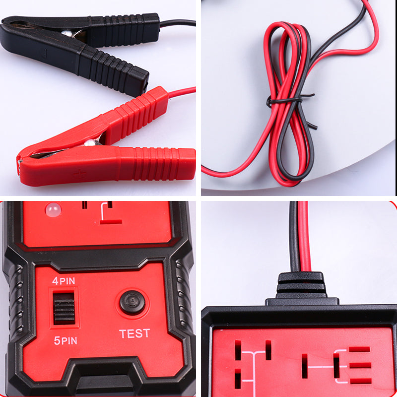PowerCheck - Precision Car Battery Tester with LED Indicator - Essential Tool for Every Driver