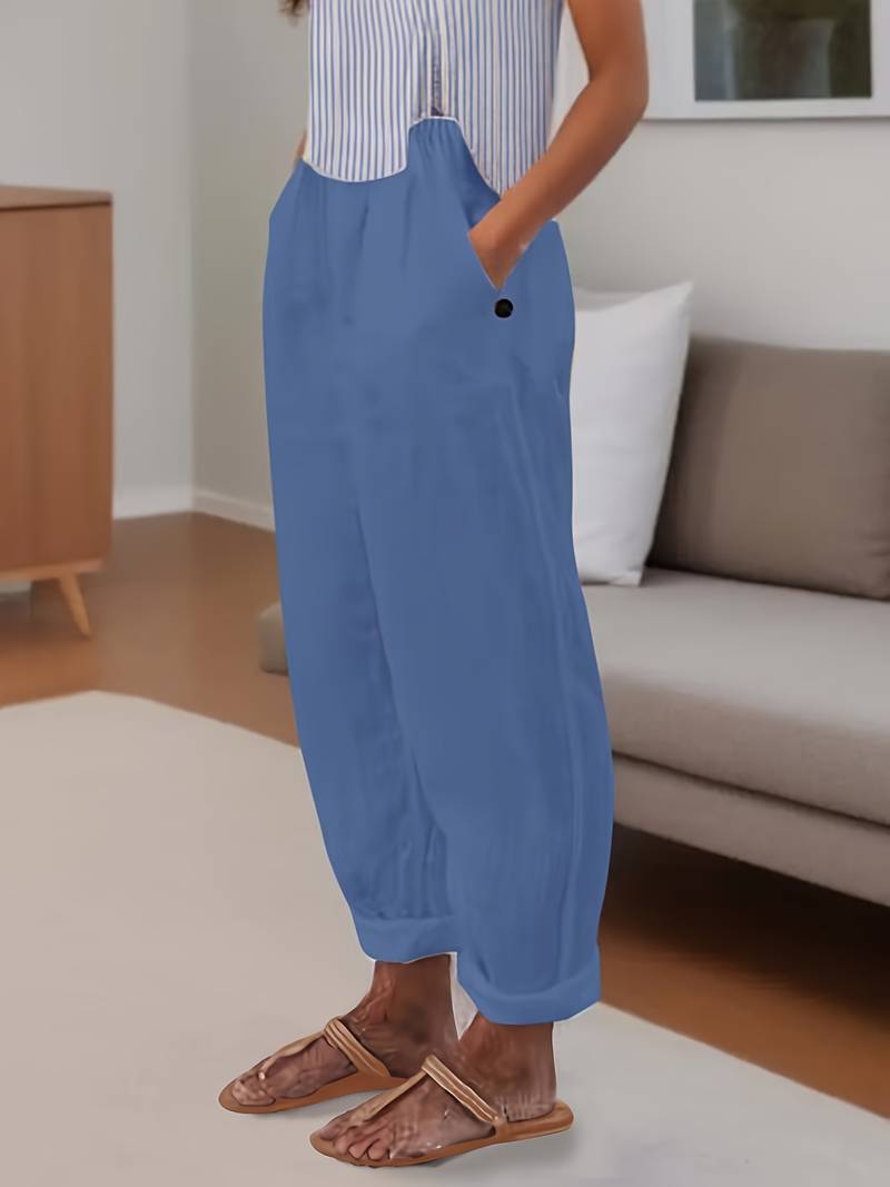 Amelia - Lightweight Summer Trousers for Women - Comfortable and Stylish for Warm Days