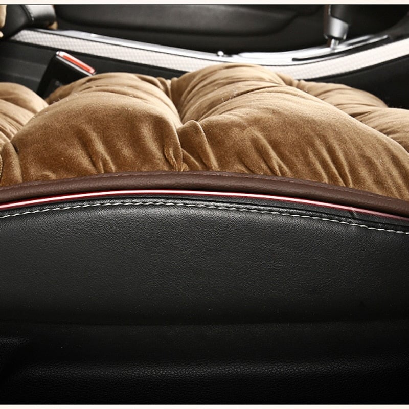 PlushDrive - Super Soft Car Seat Cushion - Upgrade Comfort for Long Drives