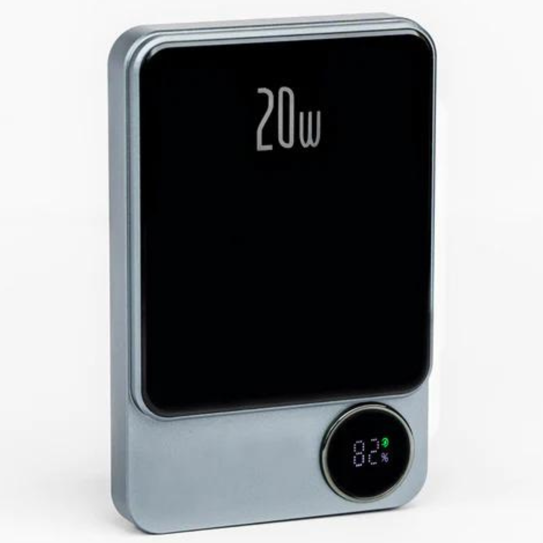PowerMate - Magnetic Wireless Power Bank - Fast, Cable-Free Charging on the Go