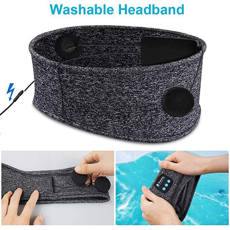 SilentBeats - Bluetooth Sleep Mask - Enjoy an Uninterrupted, Peaceful Sleep with Music