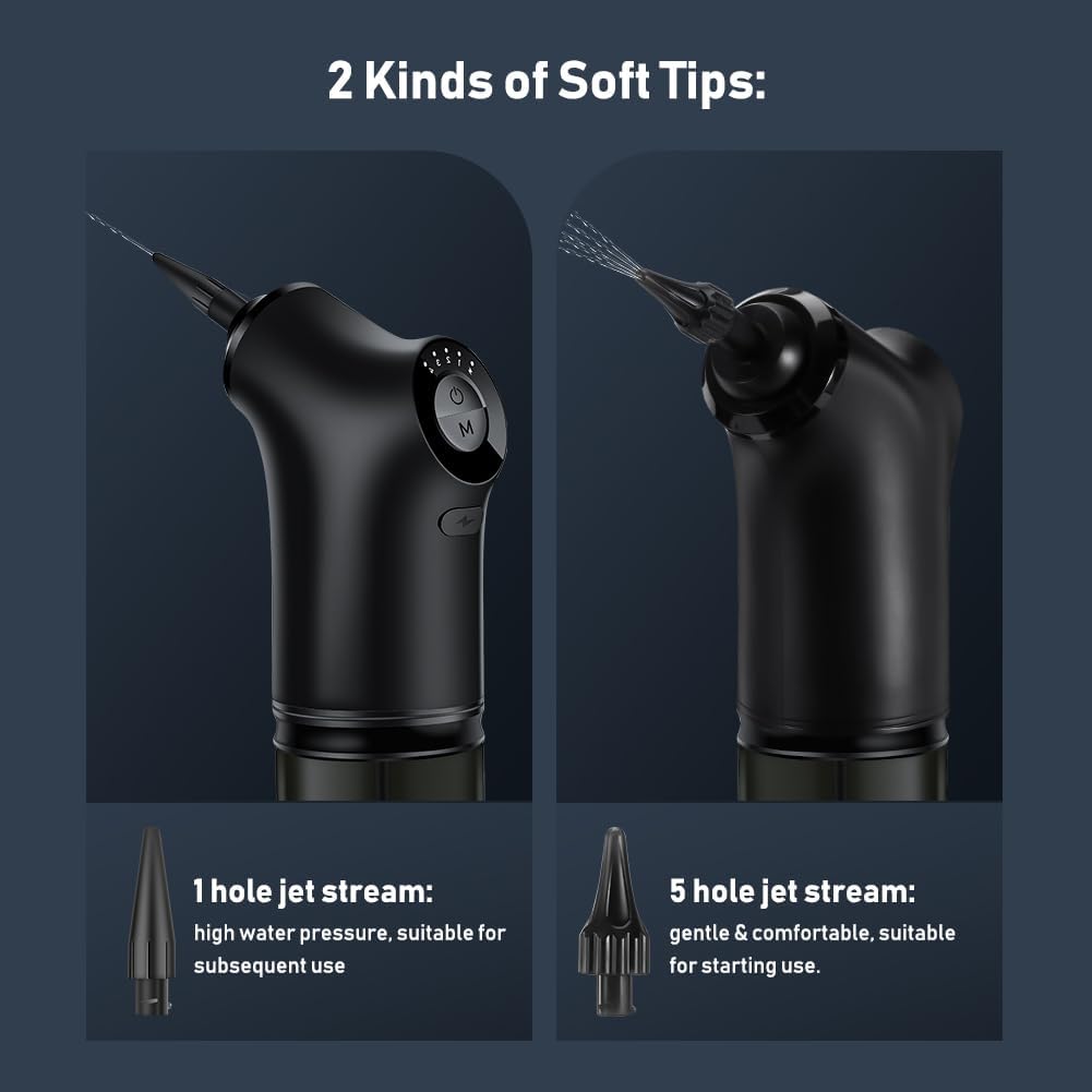 EarEase - Safe & Effective Electric Ear Cleaner - 4 Pressure Levels for Gentle & Thorough Ear Cleaning